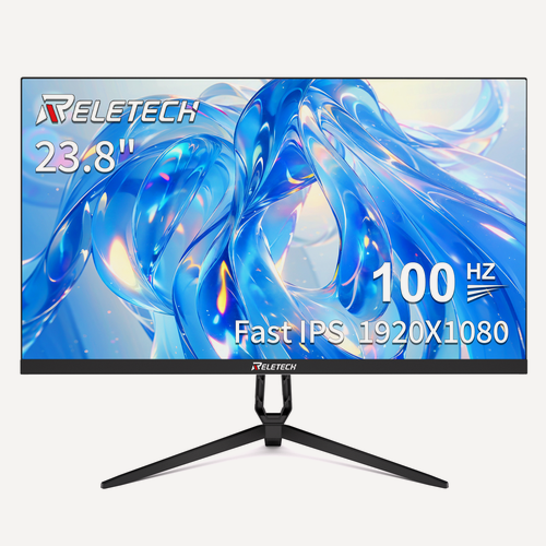 Изображение товара Монитор игровой Reletech 23.8 " 100 Гц, Fast-IPS, 1920x1080, HDMI+VGA, защита глаз, для компьютера, R23 Pulse