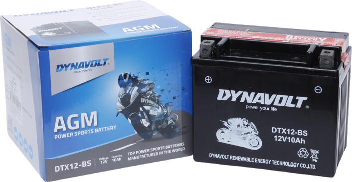 Аккумулятор Dynavolt DTX12-BS 12V AGM