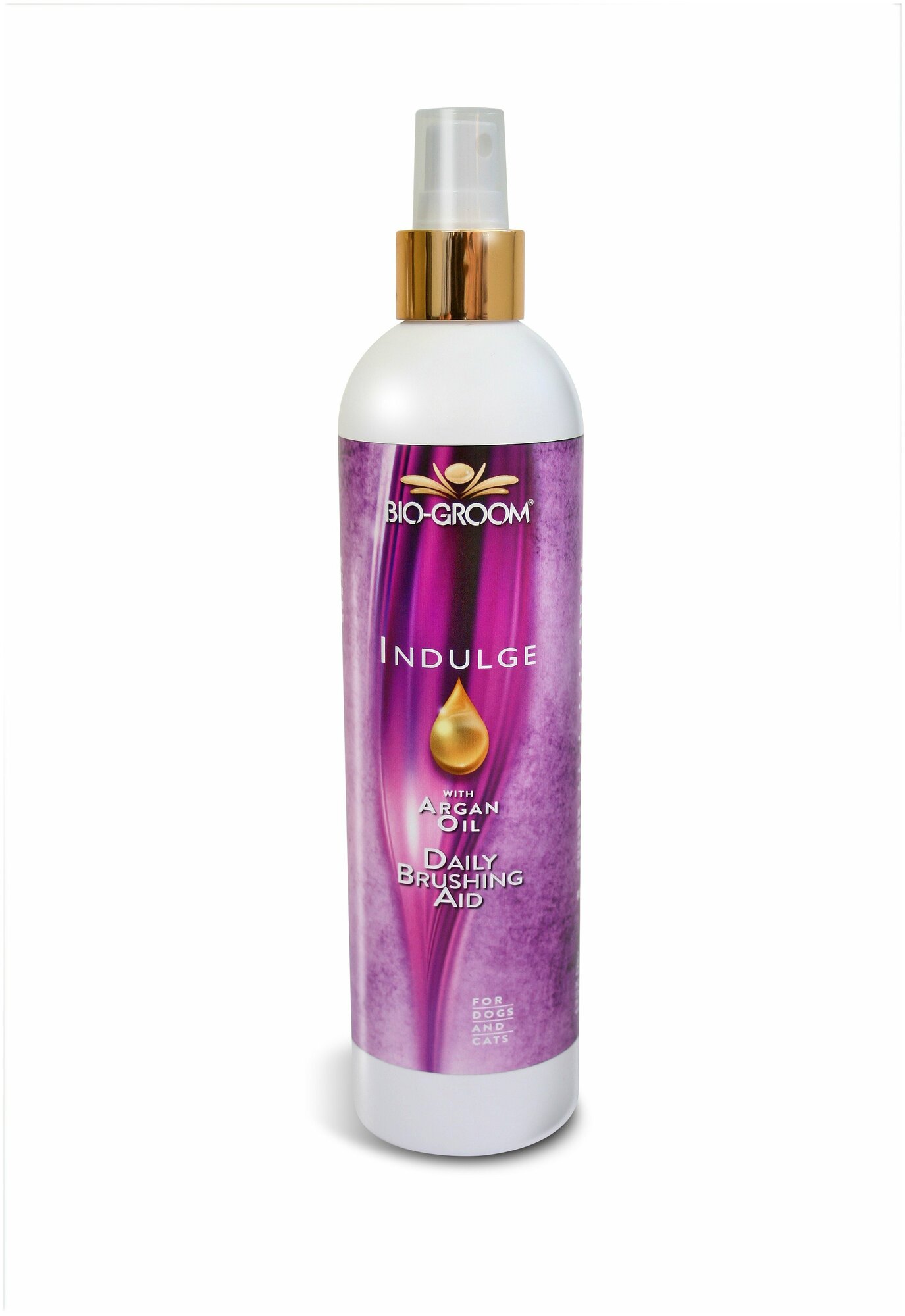 Bio-Groom Indulge Spray спрей-кондиционер с аргановым маслом для ухода за шерстью 355 мл - фотография № 3