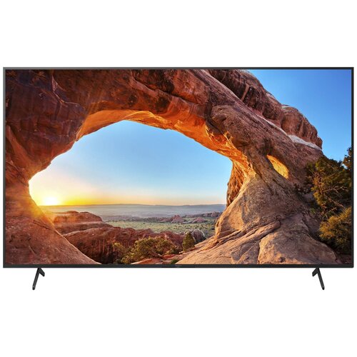 85 Телевизор Sony KD-85X85J 2021 VA, черный