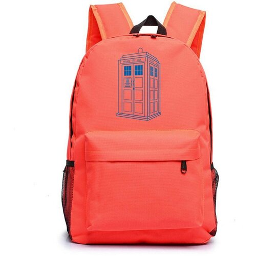 Рюкзак Доктор Кто (Doctor Who) оранжевый №3 рюкзак доктор кто doctor who синий 3