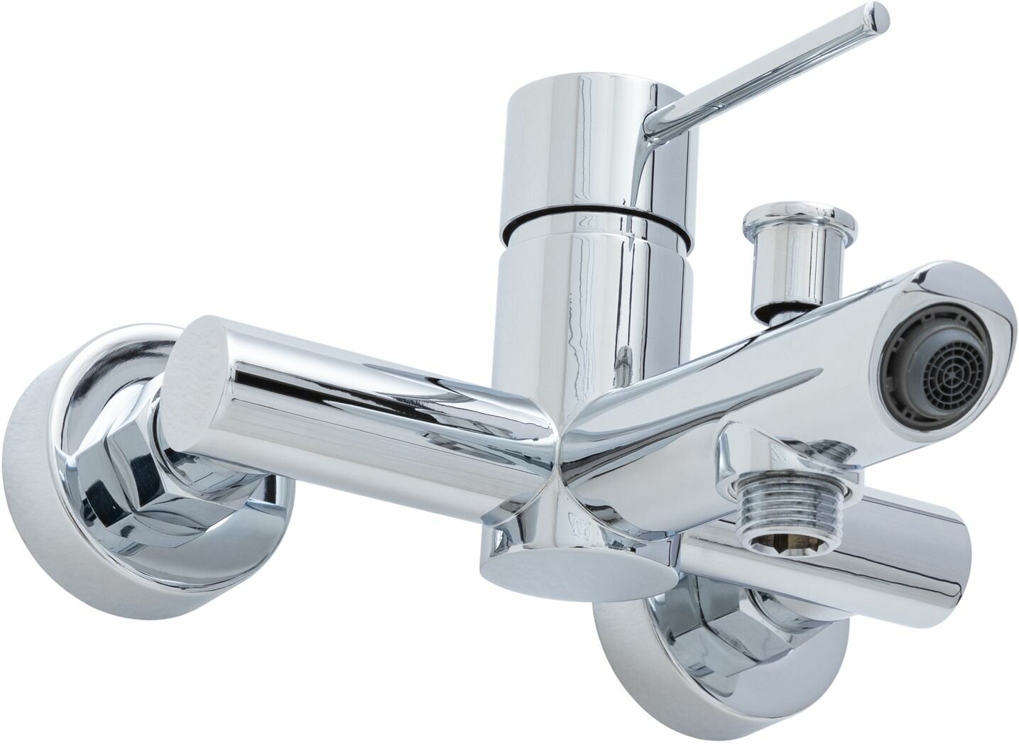 Смеситель для ванны Allen Brau Glority 5.51003-00 хром Hoff - фото №7