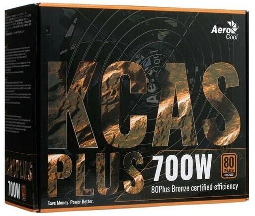 Блок питания AeroCool KCAS PLUS 700W черный