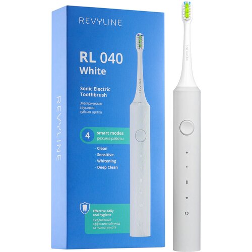 Электрическая звуковая щетка Revyline RL 040 белая 369000₽