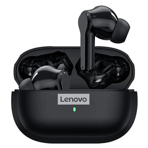 Наушники с микрофоном беспроводные BT вставные Lenovo LP1S 104000₽