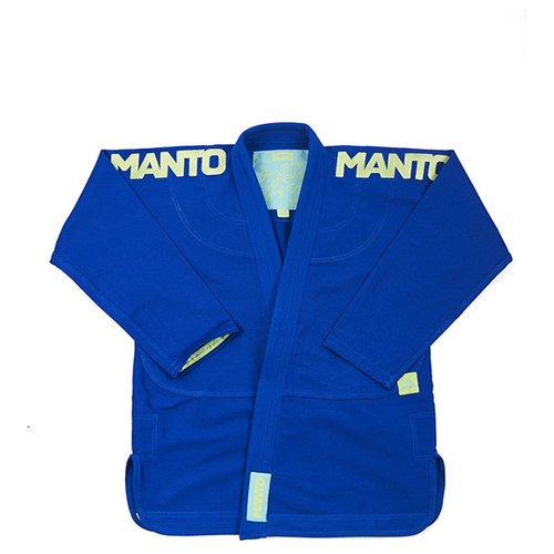 Кимоно для джиу-джитсу Manto, синий детское кимоно для бжж manto junior 2 0 white m0
