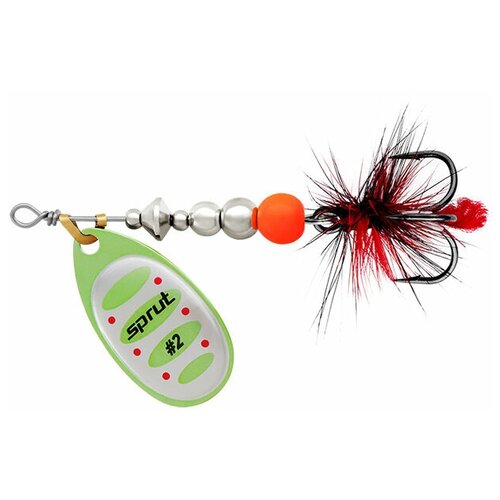 фото Блесна вращающаяся sprut alba ball system #2 ls