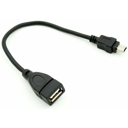 кабель 2x usb m 1 usb f 1 mini usb m Переходник USB - miniUSB, 0.2м, Behpex (833943)