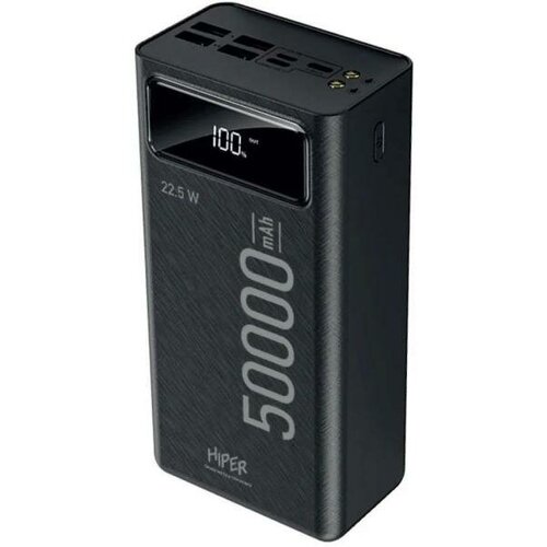 Внешний аккумулятор Power Bank HIPER DELTA 50000 черный 418800₽