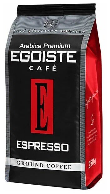 Кофе молотый EGOISTE Espresso 250 г