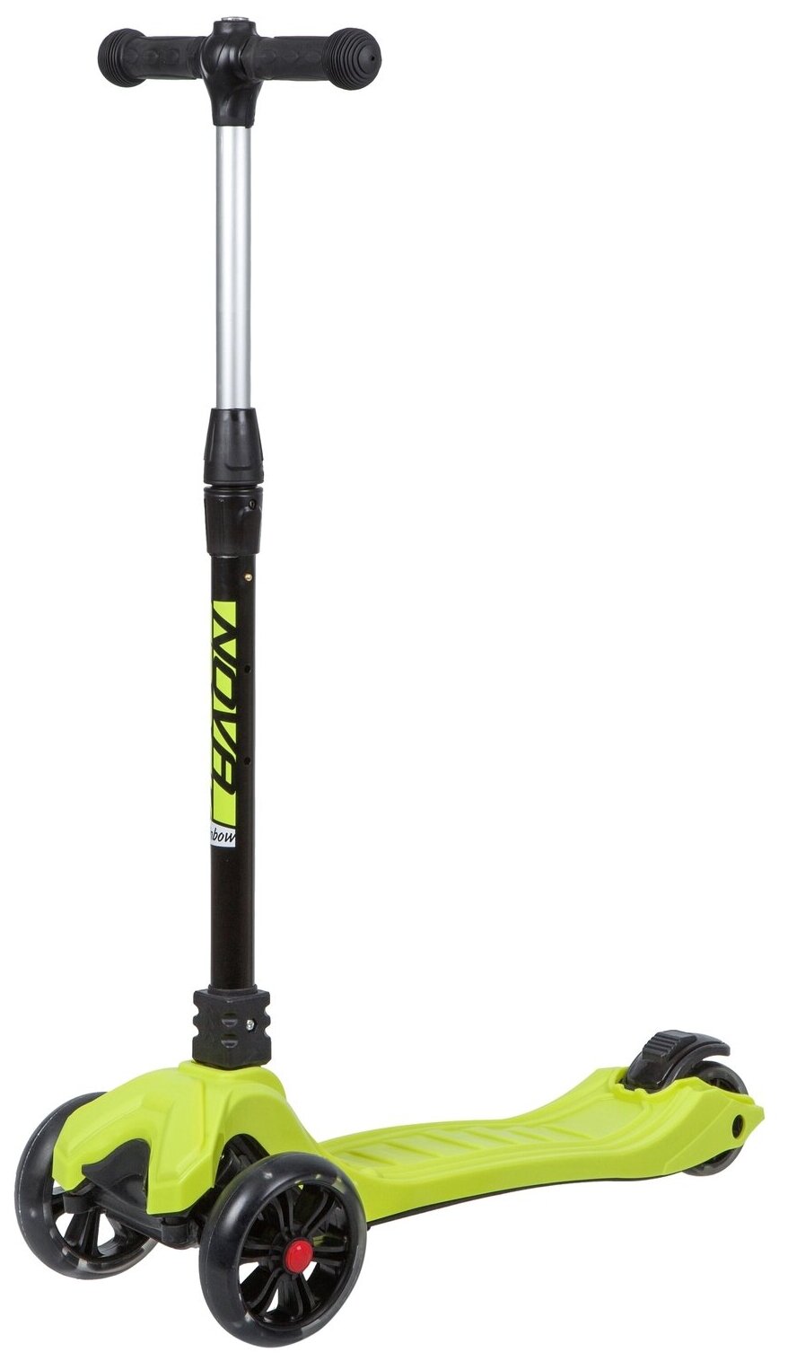 Novatrack RainBow Pro (2020) (Самокат Novatrack RainBow, для детей, складной, свет. широкие колеса PU пер.135*35 задн.9)