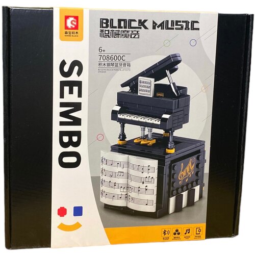 Конструктор 2 в1 SEMBO BLOCK 708600C Колонка Bluetooth Рояль 199000₽