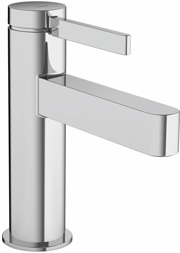 Кран для холодной воды hansgrohe Finoris 100, без сливного гарнитура 76013670, матовый черный - фото №9