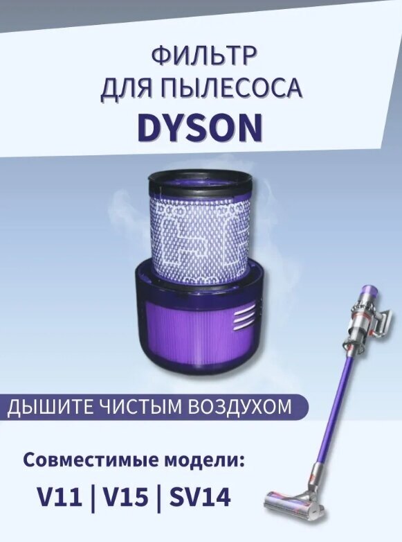фото Фильтр для пылесоса Dyson V11/ V15/ SV14/ 970013-02