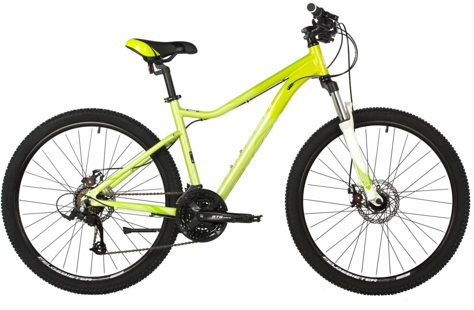 Женский велосипед Stinger Laguna Evo SE 26" (2022) 17" Зеленый (156-170 см)