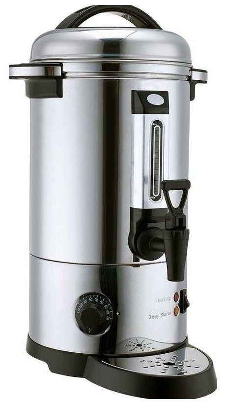 Электрический чайник GASTRORAG Кипятильник DK-LX-300, 30л, (нерж. сталь), черный