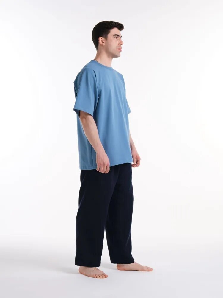Пижама мужская Goodnight Denim L-XL, синий - фотография № 2