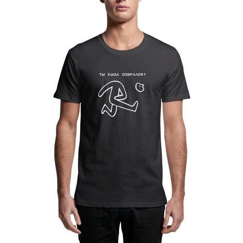 Футболка eXsport, размер L, черный