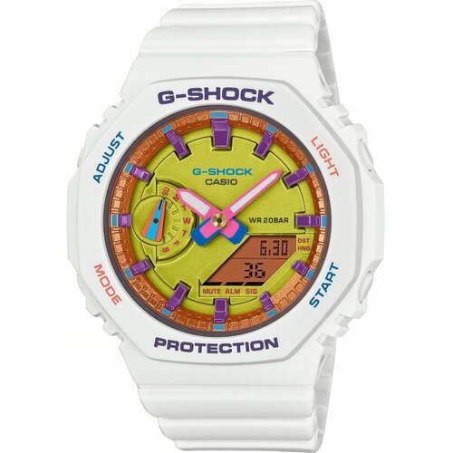 Наручные часы CASIO G-Shock Наручные часы Casio GMA-S2100BS-7AER, зеленый, белый