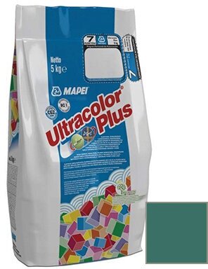 Затирка цементная Mapei Ultracolor Plus 171 бирюзовая 5 кг