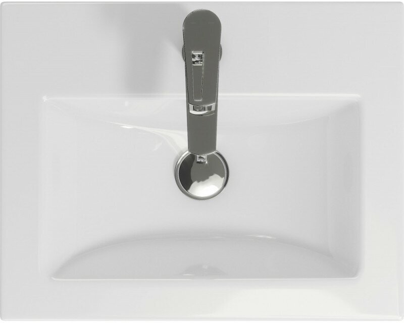 Раковина для ванной Cersanit COMO 50, 1 отв, белый (S-UM-COM50/1-w)
