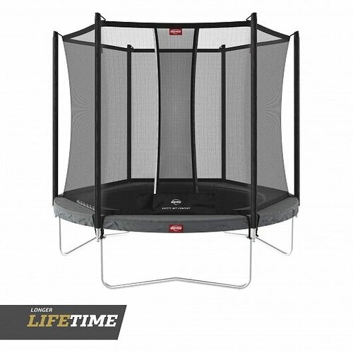 Батут BERG Favorit Regular 330 Grey + Safety Net Comfort