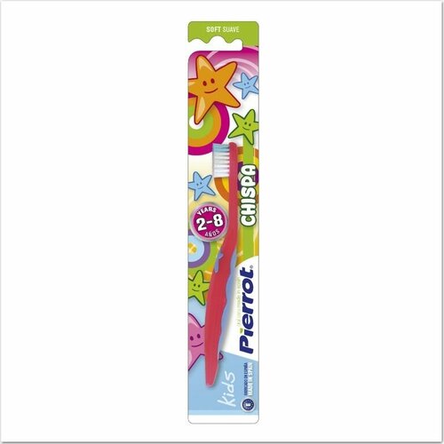 Pierrot Зубная щетка для детей Chispa от 2 до 8 лет 1 шт.
