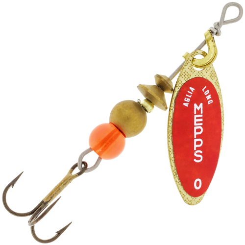 Блесна вращающиеся Mepps Aglia Long Redbo №0 2,5гр. #G