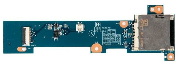 Плата расширения IFX-487A DAGD1TH48A0 для ноутбука Sony Vaio VGN-CR, PCG-5K4P (плата Card reader)