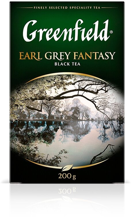 Greenfield чай черный листовой Earl Grey Fantasy 200г.