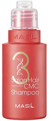 Masil 3 Salon Hair CMC Shampoo Восстанавливающий профессиональный шампунь с керамидами 50мл