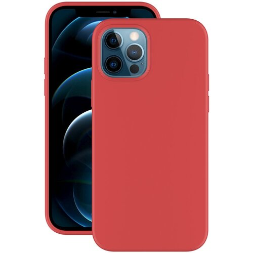 фото Чехол deppa gel color для apple iphone 12/12 pro, красный