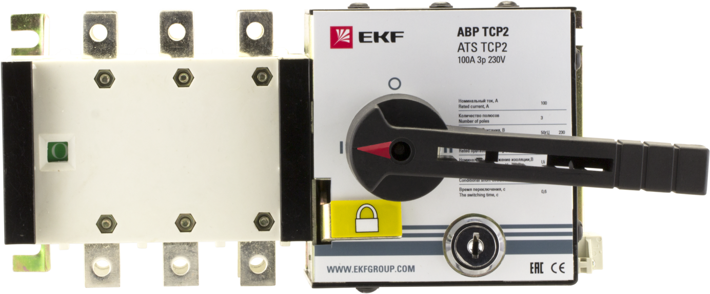 Устройство АВР ТСР1 100А 3Р 230В EKF