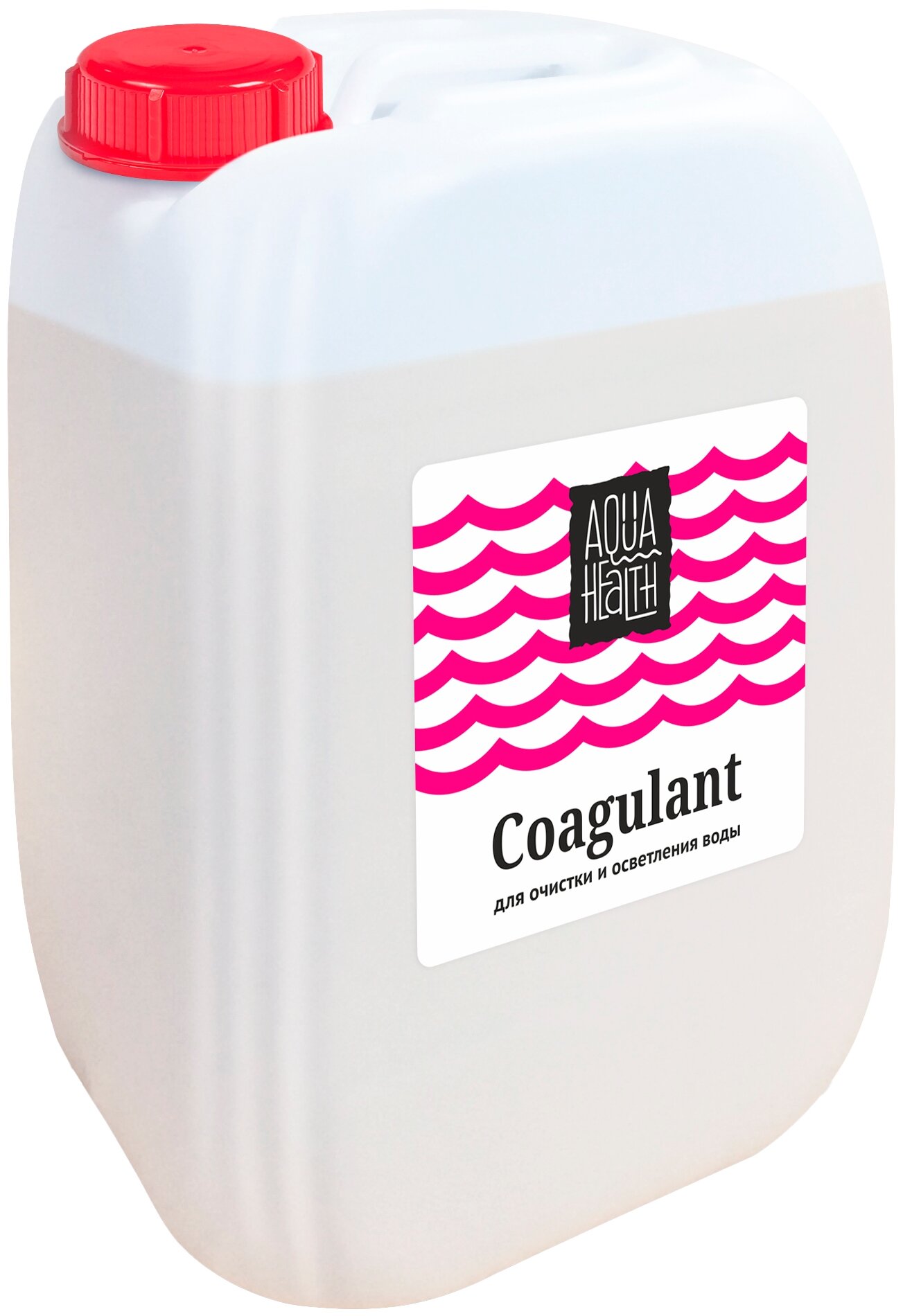 Жидкость для бассейна Aqua Health для осветления Coagulant 10 кг жидкость - фотография № 1