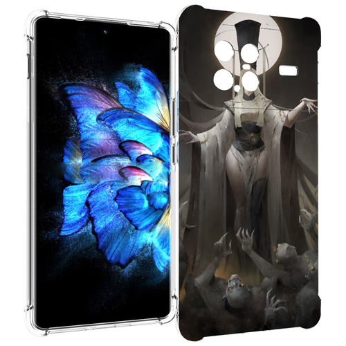 Чехол MyPads Erfiorr — Fantasy Art Dimension для Vivo X Note 5G задняя-панель-накладка-бампер