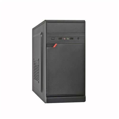 Exegate EX283059RUS Корпус Minitower ExeGate BAA-106 Black, mATX, , 2*USB, Audio exegate minitower baa 108 black matx 2 usb audio ex283123rus