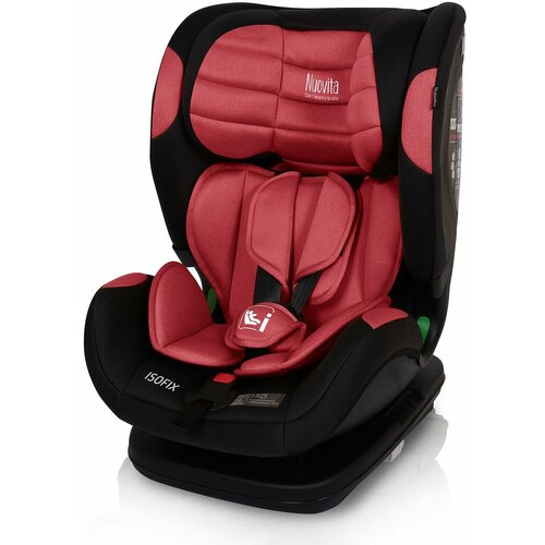 Автокресло детское с креплением ISOFIX Nuovita Maczione NiS3-1, группа 1/2/3, от 9 месяцев до 12 лет (Rosso/Красный)