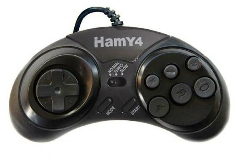 Джойстики для Hamy 4 (Hamy 5, 16-bit), 9 pin, черный (набор 2 штуки)