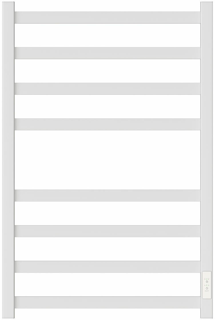 Полотенцесушитель электрический Point Меркурий PN83858W П8 500x800, диммер справа, белый