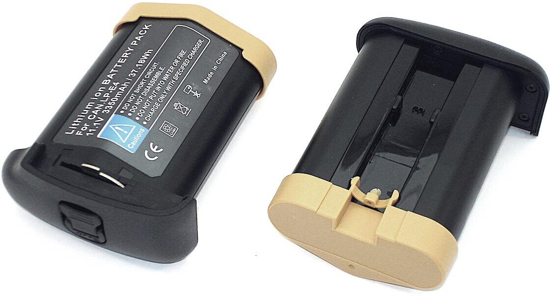 Аккумуляторная батарея (аккумулятор) LP-E4 для фотоаппарата Canon EOS 1D 3350mAh 11.1V