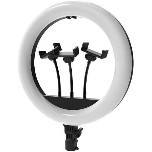 Лампа кольцевая Ritmix RRL-360 192 диода диаметр 36см держатель для 3х телефонов 168600₽