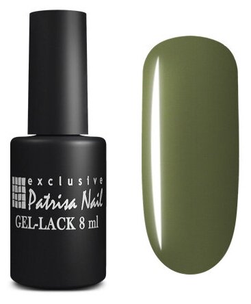 Гель-лак Patrisa Nail №178 Axios Gel GP63 Болотный зеленый, 8 мл