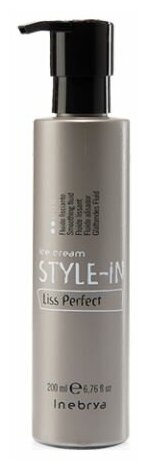 Разглаживающий флюид средней фиксации с термозащитой Inebrya Style-In Liss Perfect, 200 мл