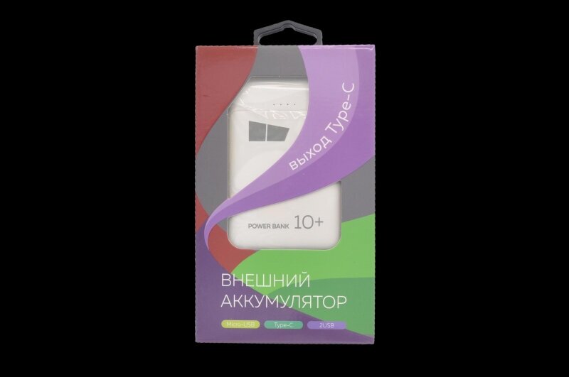 Внешний аккумулятор More choice PB32-10 White 10000mAh 2USB 2.1A - фото №20