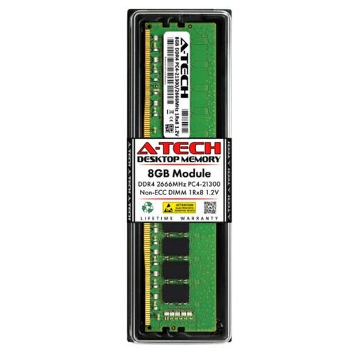 Модуль оперативной памяти DDR4 2666 8gb Kingston CL19 ACR26D4U9S8ME-8 OEM 256400₽