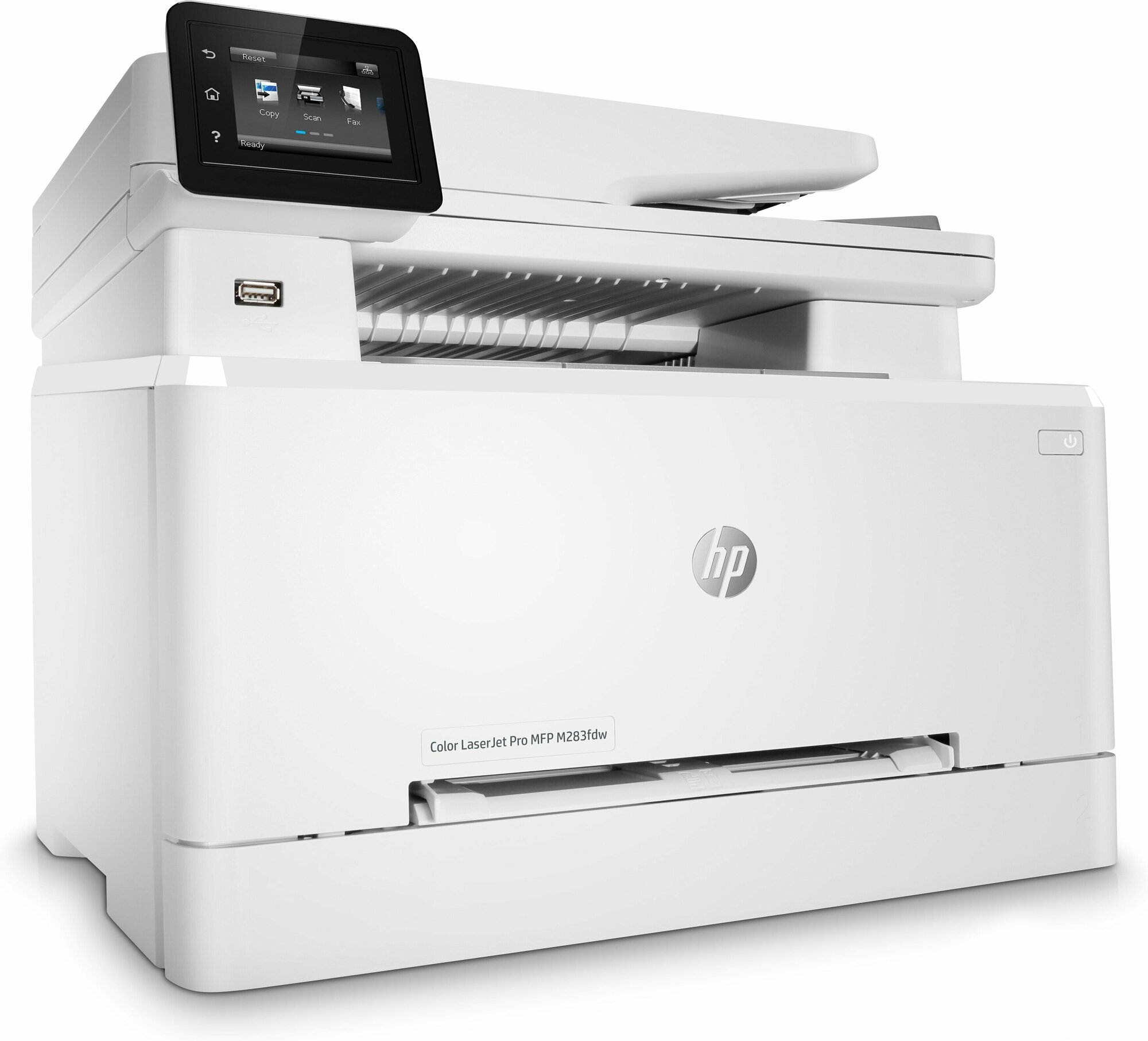 МФУ лазерный HP Color LaserJet Pro M283fdw, A4, цветной, лазерный, белый [7kw75a] - фото №8