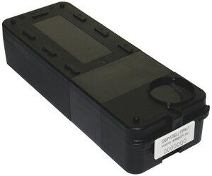 Пенал для ключей и смарт-карт пластиковый Силкипер черный для многоразового опечатывания 192х70х43 мм 1 шт.