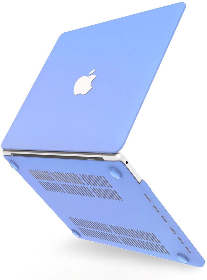 Чехол-накладка для MacBook Air 13" (2018-2020) A1932, A2179, A2337 голубой