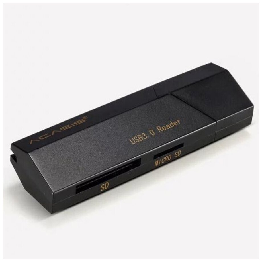 Картридер Acasis IS001 Universal Multinational High-speed USB3.0 Multi-Card Reader, черный