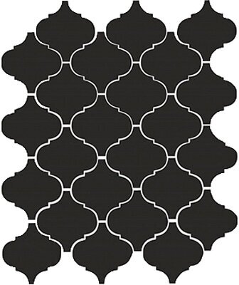 Настенная плитка Kerama Marazzi Арабески 30х26 см Черная 65001 (0.59 м2)